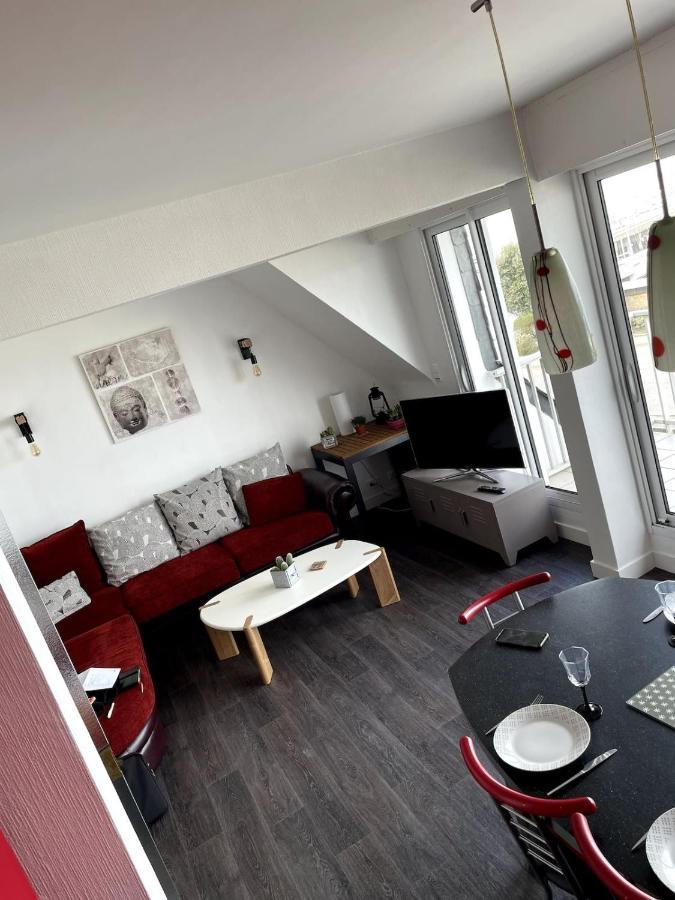 Quiberon Appartement Vue Mer - Acces Plage Exterior photo