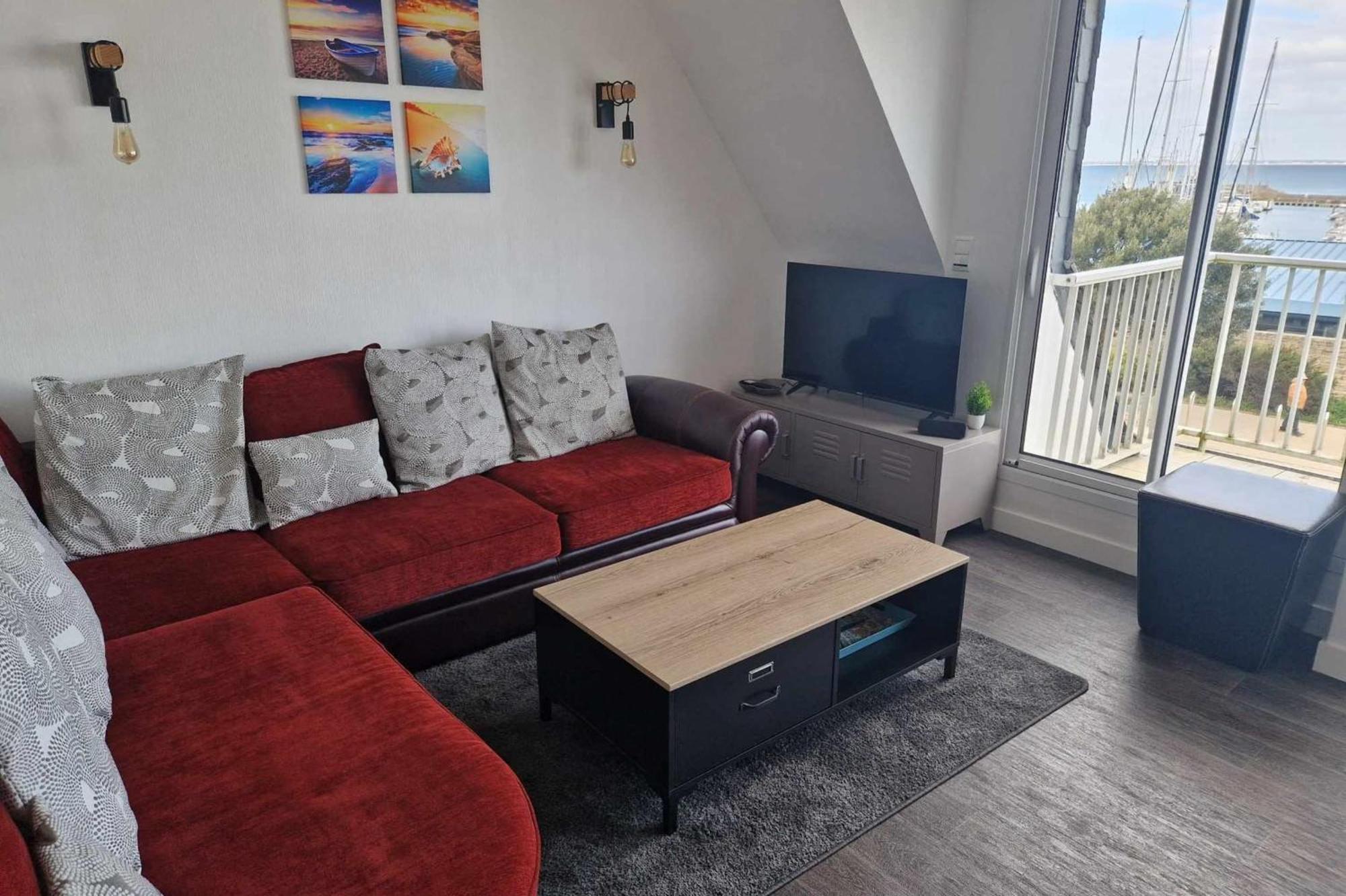 Quiberon Appartement Vue Mer - Acces Plage Exterior photo